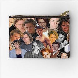 River Phoenix Photo Collage Zipper Pouch