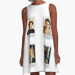 River Phoenix Sticker Set A-Line Dress