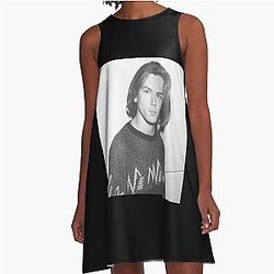 River Phoenix A-Line Dress