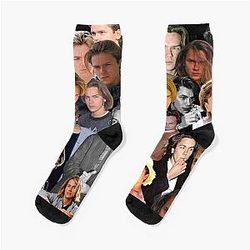 River Phoenix photo collage Socks
