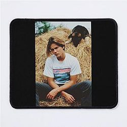 River Phoenix and Dog Classic T-Shirt Mouse Pad