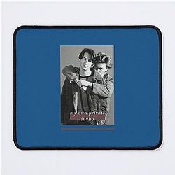 My Own Private Idaho River Phoenix and Keanu Reeves Mouse Pad