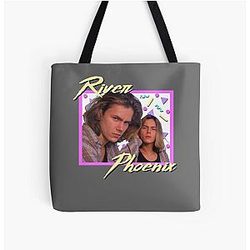 80s River Phoenix Tote Bag