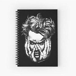 River Phoenix Spiral Notebook