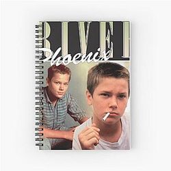River Phoenix Spiral Notebook