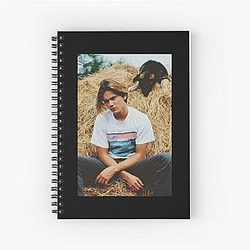 River Phoenix and Dog Classic Spiral Notebook