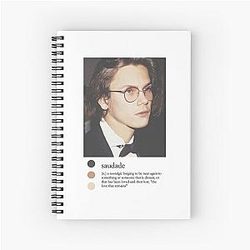 River Phoenix Spiral Notebook
