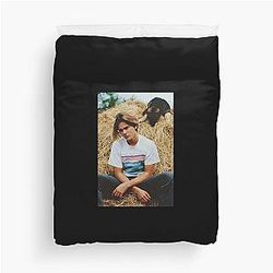 River Phoenix And Dog Classic T-Sheet Duvet Cover