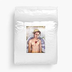 Falling Angel River Phoenix Duvet Cover