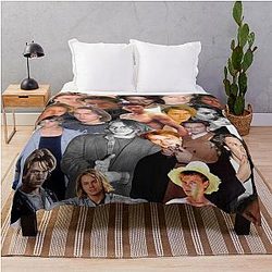 River Phoenix Photo Throw Blanket