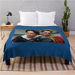 My Own Idaho River Phoenix Keanu Reeves Throw Blanket