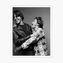River Phoenix and Keanu Reeves Sticker