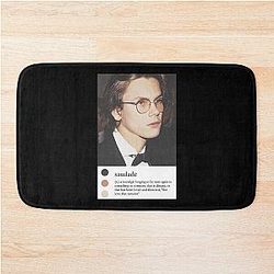Gifts for Women River Phoenix Saudade And When I Look at You I Throw-up Bath Mat