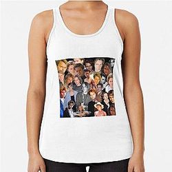 River Phoenix Photo Racerback Tank Top