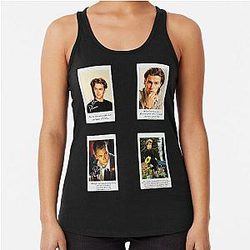 River Phoenix Sticker Set T Shirt Racerback