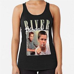 River Phoenix Racerback Tank Top