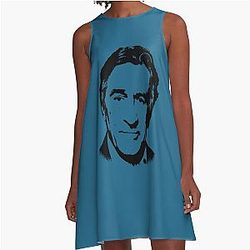 Robert De Niro Pop Art Portrait A-Line Dress