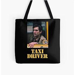 Robert De Niro on the set of Taxi Driver All Over Print Tote Bag