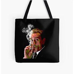 Robert De Niro Goodfellas Smoking All Over Tote Bag