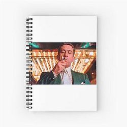 Robert De Niro Spiral Notebook
