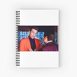 Robert De Niro and Joe Pesci Spiral Notebook