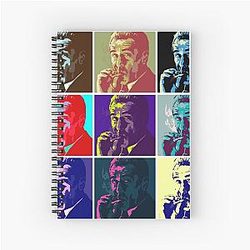 Robert De Niro Jimmy Conway Goodfellas Warhol Spiral Notebook