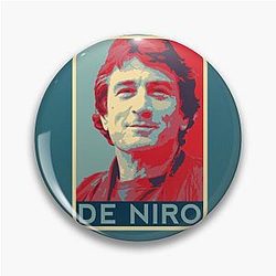 Robert De Niro Vintage Pin