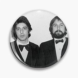 Robert De Niro and Al Pacino Pin