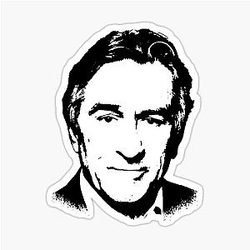 Robert De Niro Pop Art Portrait Sticker
