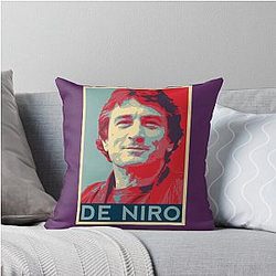 Robert De Niro Vintage Throw Pillow