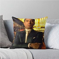 Robert De Niro Casino Classic Movie Throw Pillow