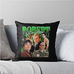 Robert De Niro Vintage Throw Pillow