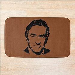Robert De Niro Pop Art Portrait Bath Mat