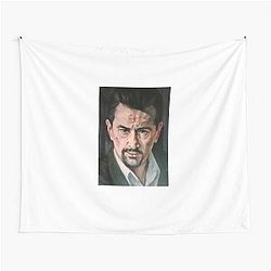 Portrait of Robert De Niro Tapestry