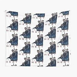 HEAT Movie Poster Al Pacino Robert De Niro Trending Tapestry