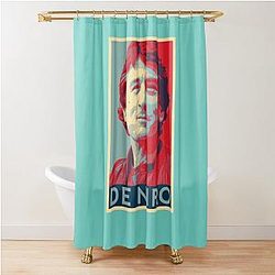 Robert De Niro Vintage portrait Shower Curtain