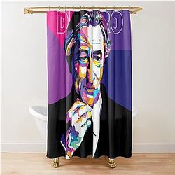 Robert De Niro in WPAP Style Shower Curtain