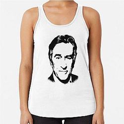 Robert De Niro Pop Art painting Portrait Racerback Tank Top