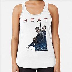 HEAT Movie Poster Version 1 Al Pacino Robert De Niro Trending Racerback Tank Top