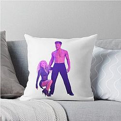 Robert Irwin and Whitney Carson Dancing With Stars Throw Pillow