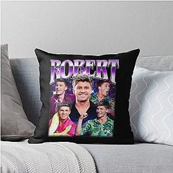 Robert Irwin Vintage Fan Art Pillow