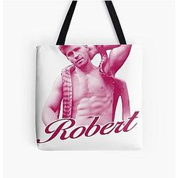 Robert Irwin Retro Portrait Tote Bag