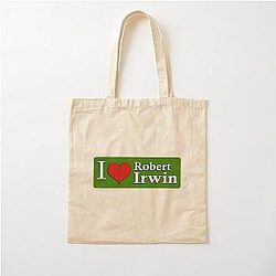 I Love Robert Irwin Cotton Tote Bag