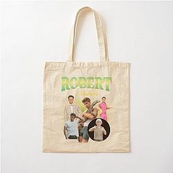 Robert Irwin Vintage Print Cotton Tote Bag
