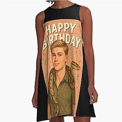 Robert Irwin Birthday Celebration with Snake and Dress
