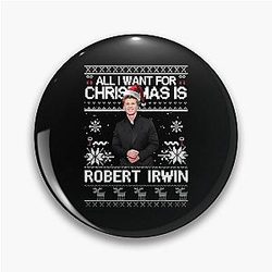 Ugly Christmas Sweater, Funny Holiday Wildlife Pin, Australian Conservationist