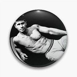 Vintage Robert Irwin Shirtless Pin