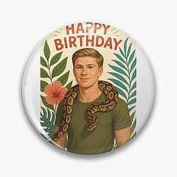 Robert Irwin with Snake Birthday Pin