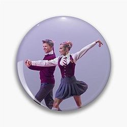 Robert Irwin and Whitney Carson Wicked Night DWTS Pin