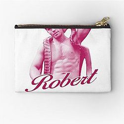 Robert Irwin Retro Portrait Zipper Pouch